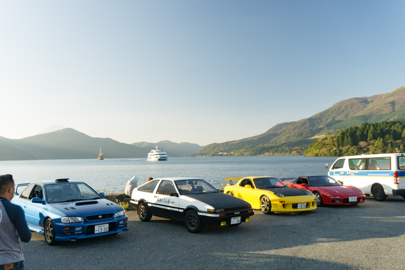 We get it, you like Initial D.